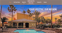 Desktop Screenshot of missionrockresidential.com